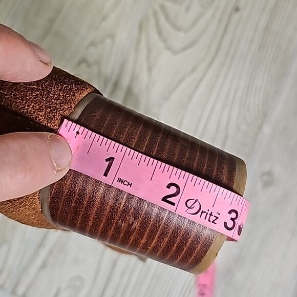 Circa Joan & David Jadine Cognac Leather Ankle Boots Womens Size 11 - Picture 14 of 14